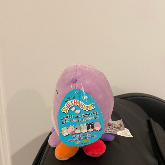 5” Beula the Purple Multicolour Octopus Squishmallow Brand New With Tags! - Picture 2 of 4